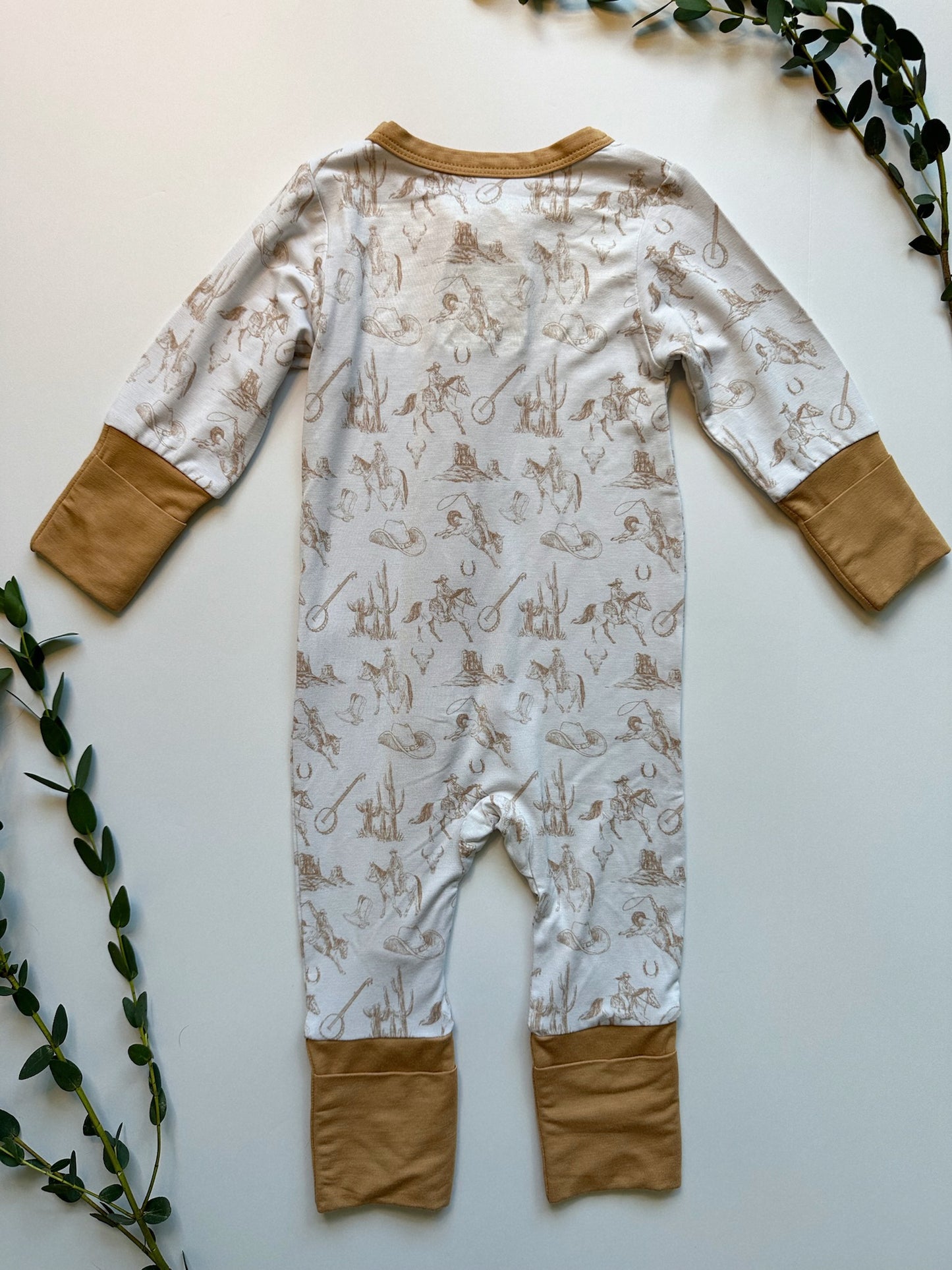 Rip's Rodeo Bamboo Onesie