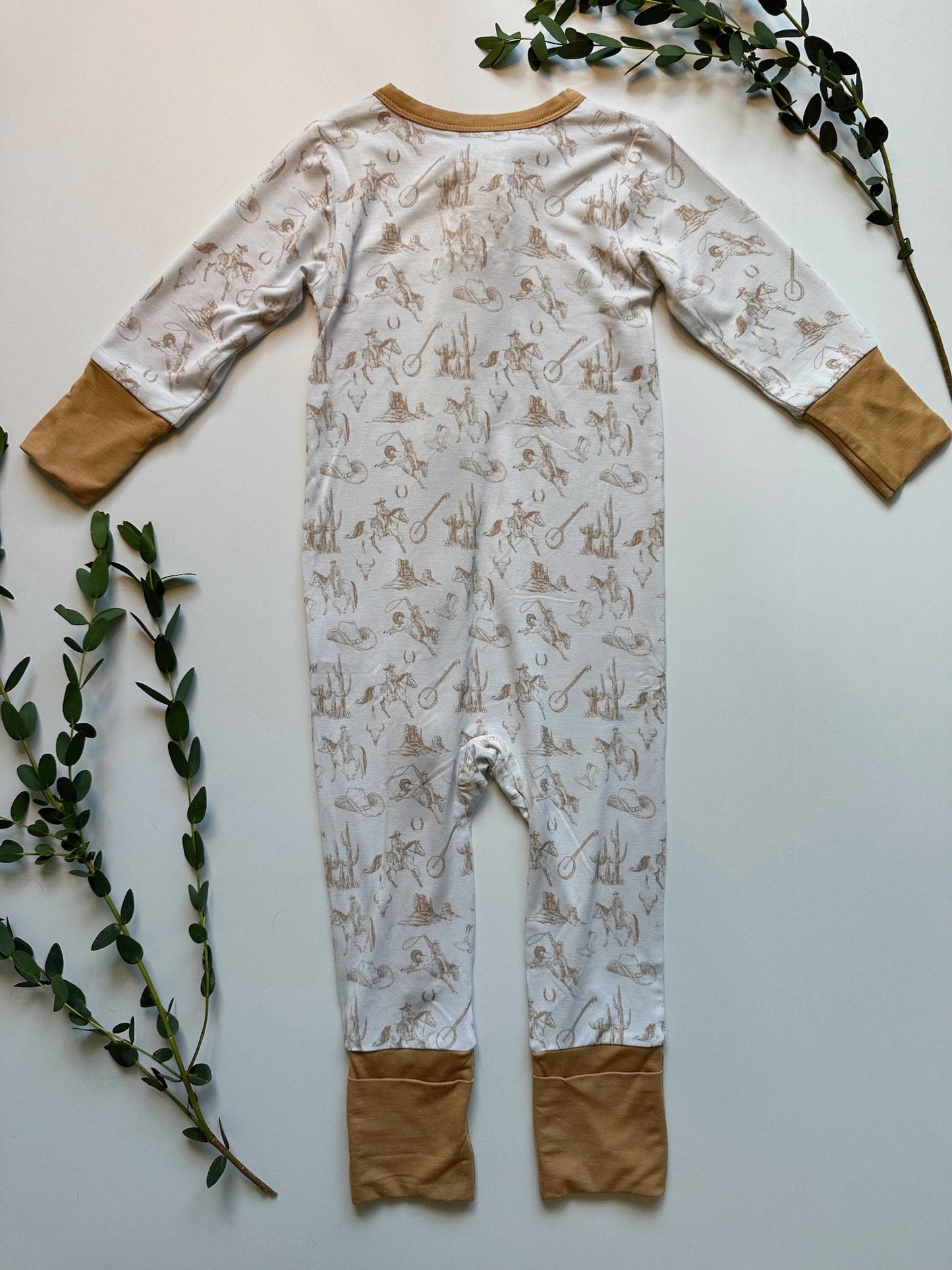 Rip's Rodeo Bamboo Onesie