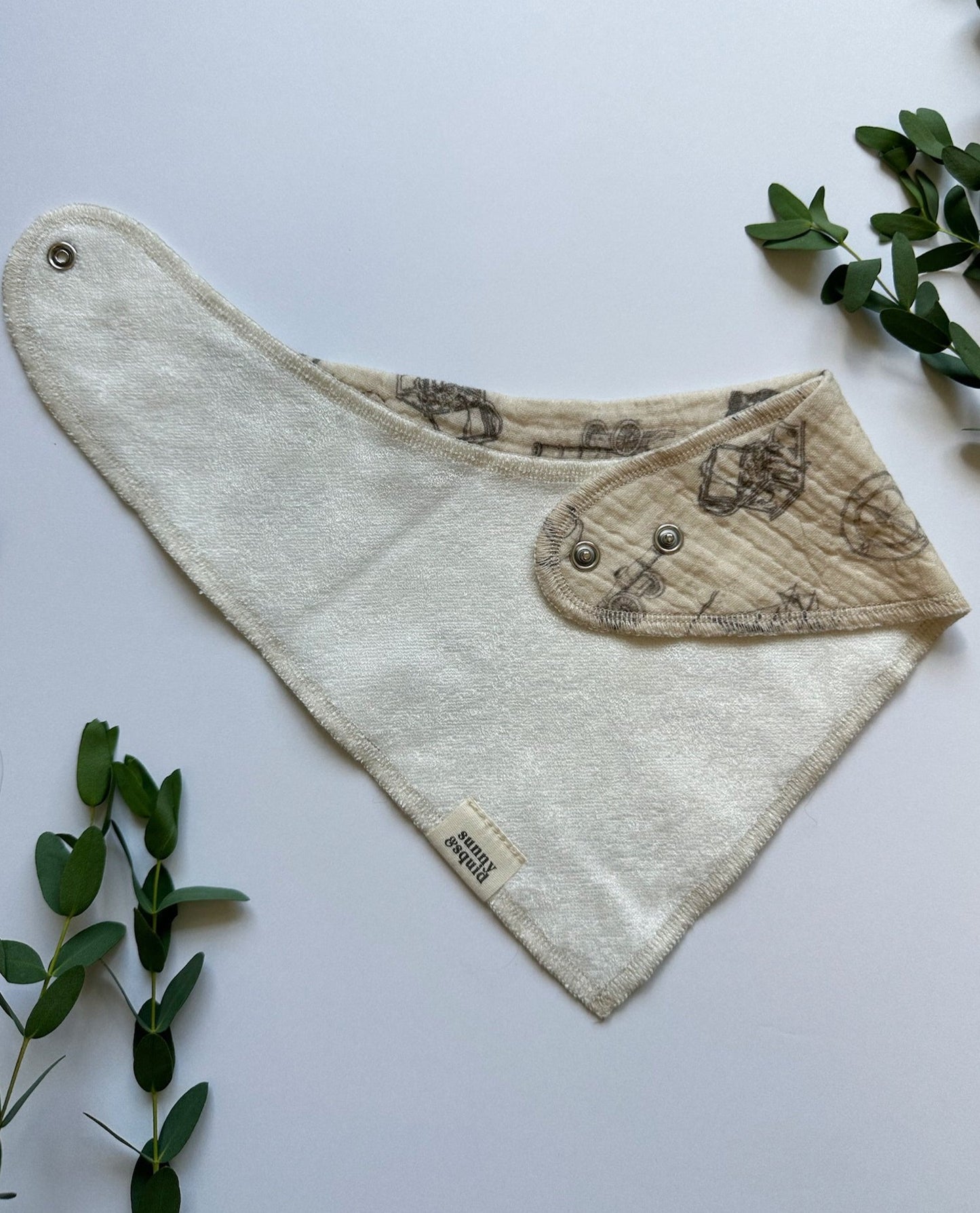 Pirate Bandana Bib - Sparrow