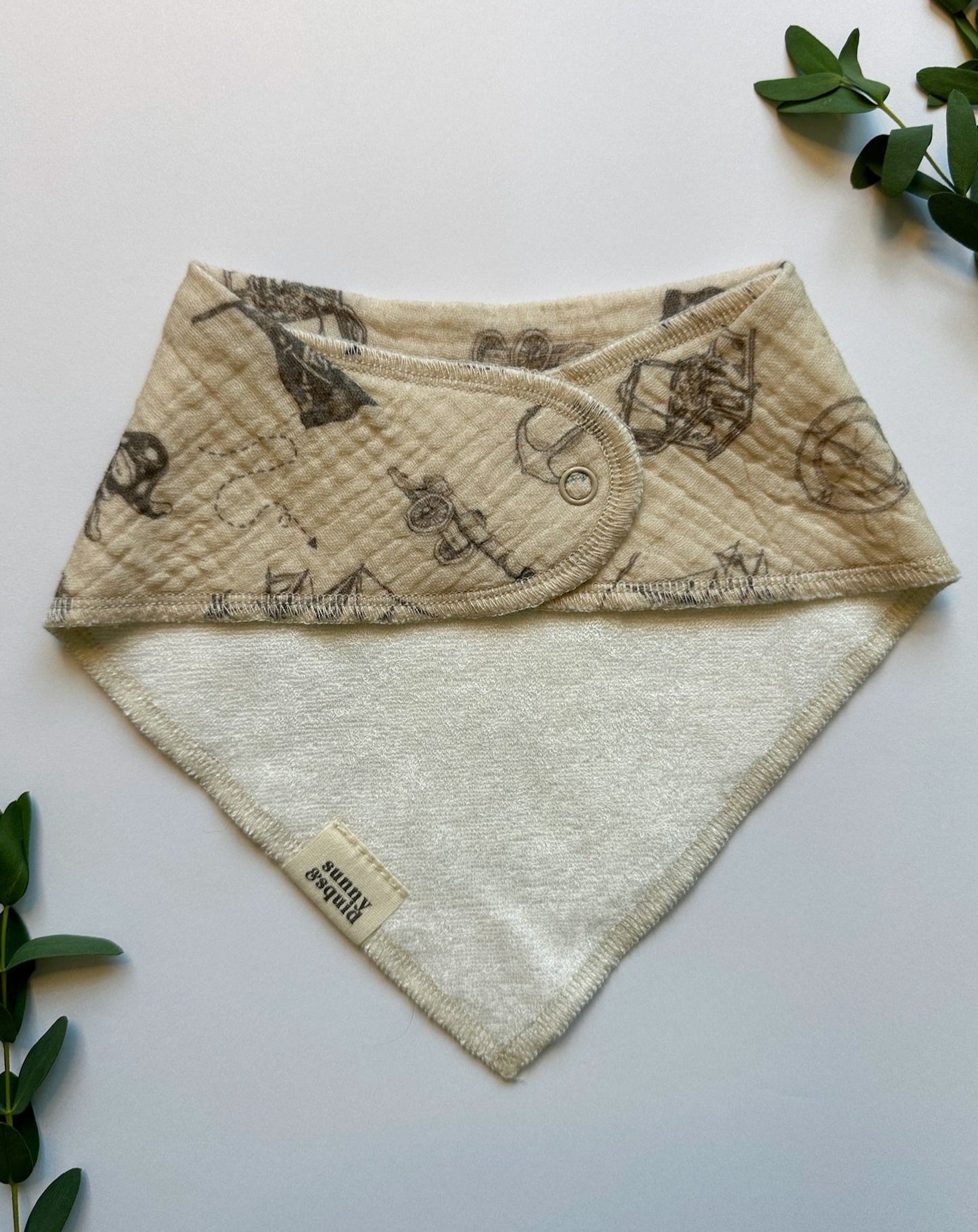 Pirate Bandana Bib - Sparrow