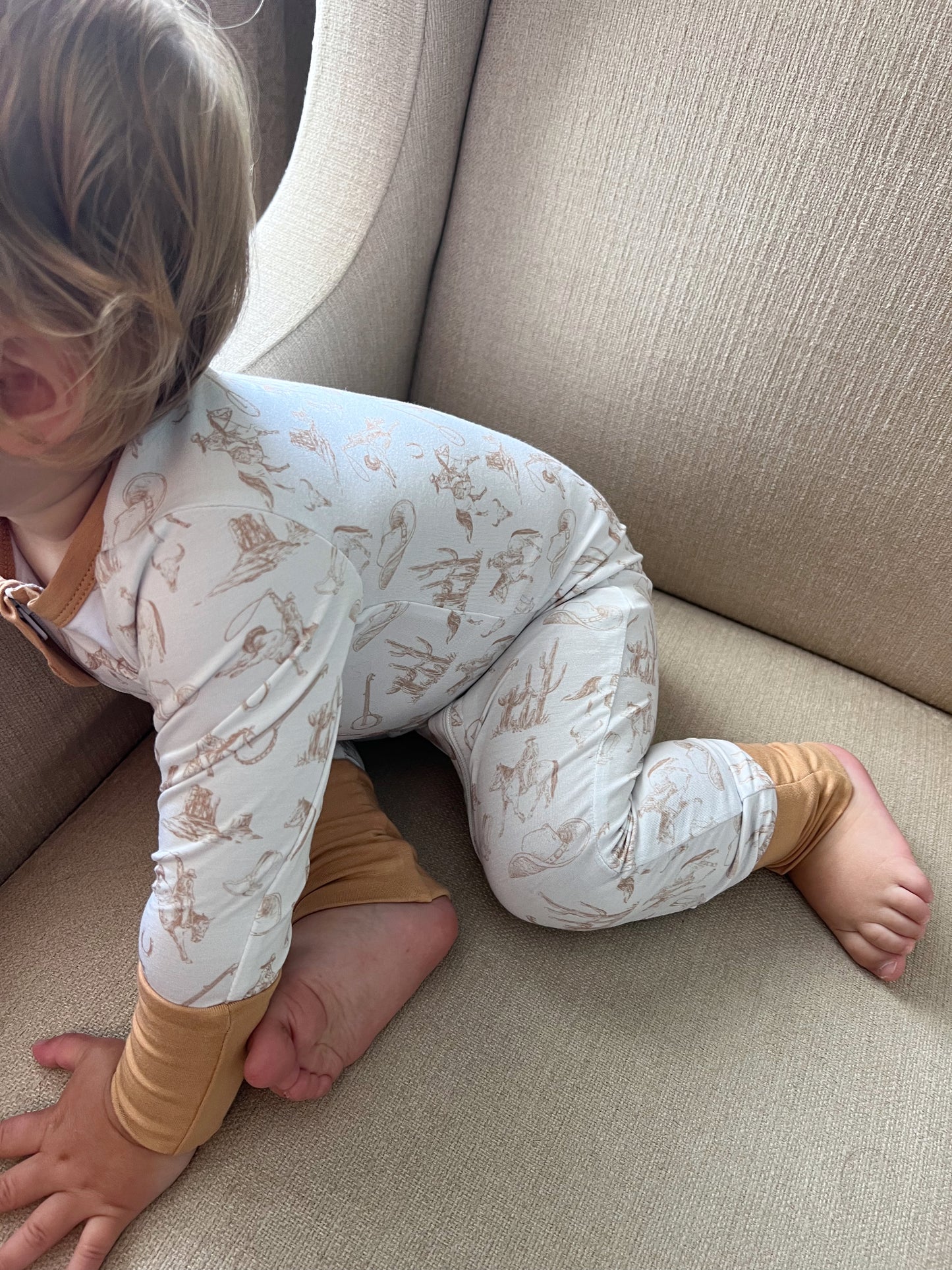 Rip's Rodeo Bamboo Onesie